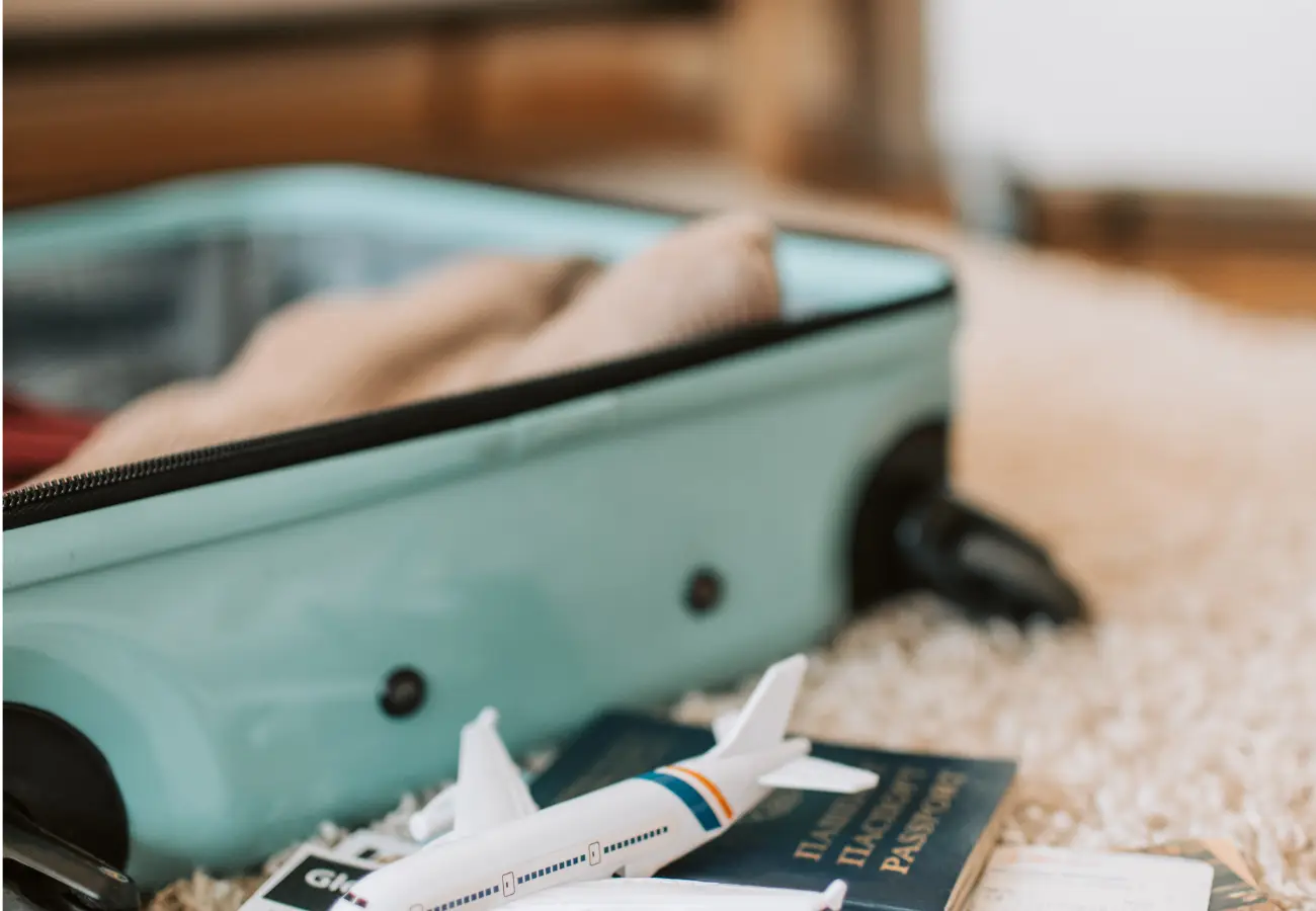 equipaje para viajar al caribe